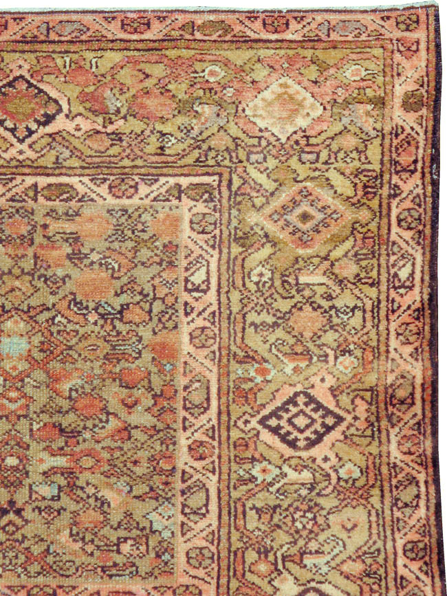 Vintage Persian Malayer Rug, No.14884 - Galerie Shabab