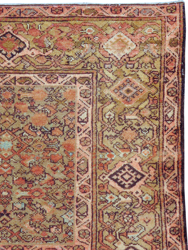 Vintage Persian Malayer Rug, No.14884 - Galerie Shabab