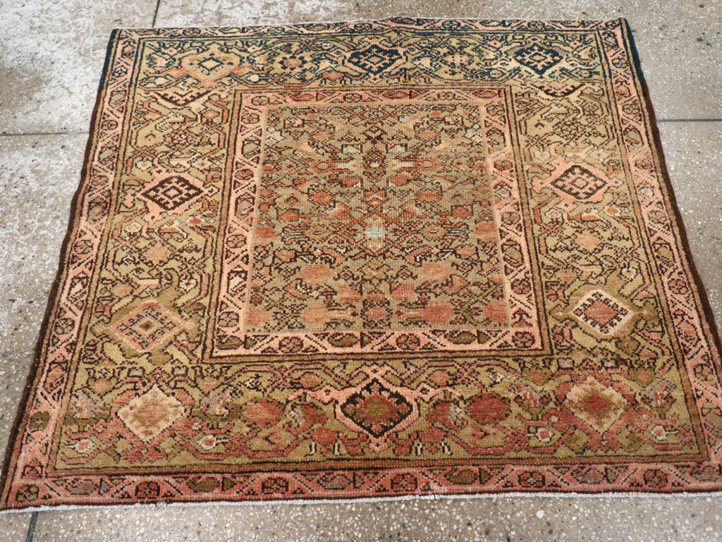 Vintage Persian Malayer Rug, No.14884 - Galerie Shabab
