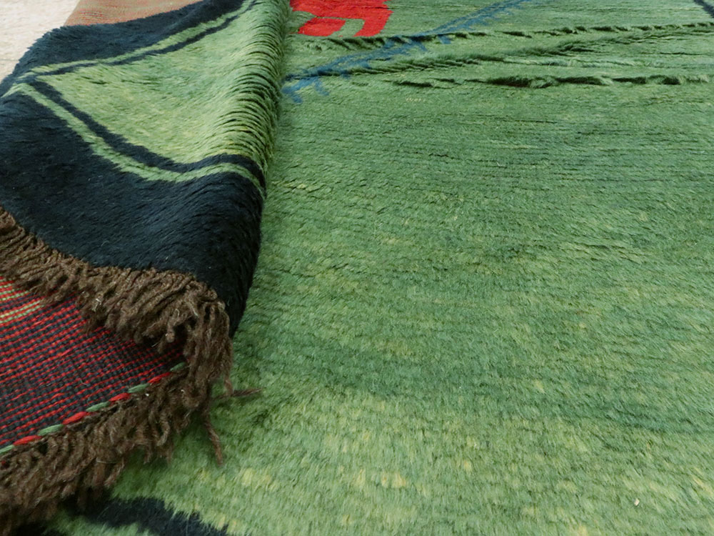 Vintage Persian Gabbeh Pictorial Rug, No.14889 - Galerie Shabab