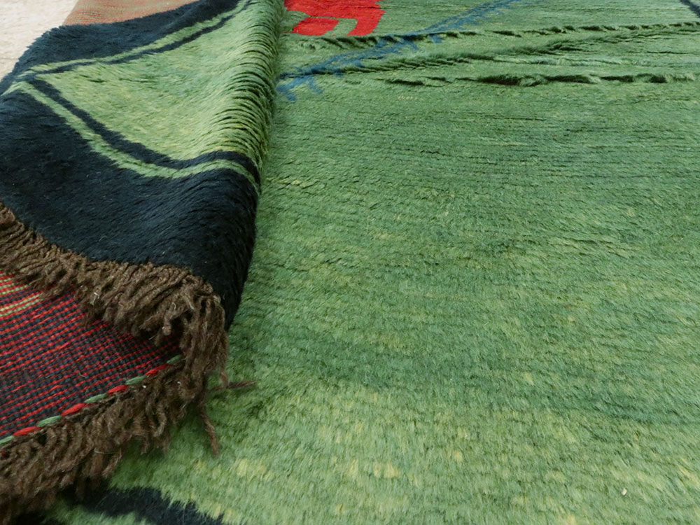 Vintage Persian Gabbeh Pictorial Rug, No.14889 - Galerie Shabab