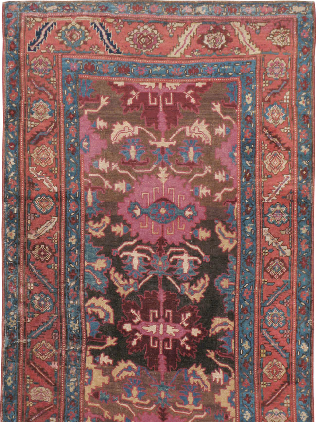 Antique Persian Bakshaish Runner, No.14896 - Galerie Shabab
