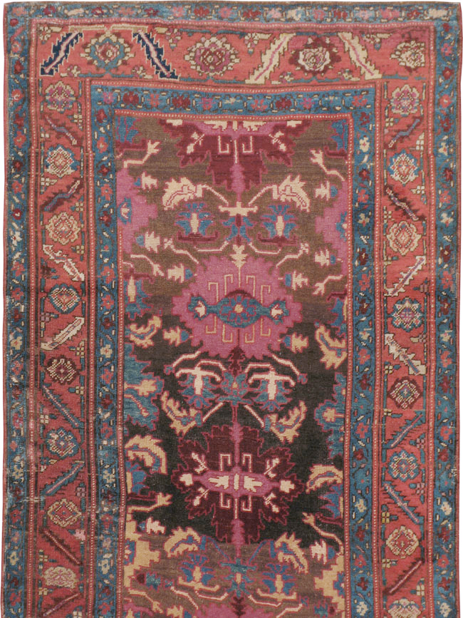 Antique Persian Bakshaish Runner, No.14896 - Galerie Shabab