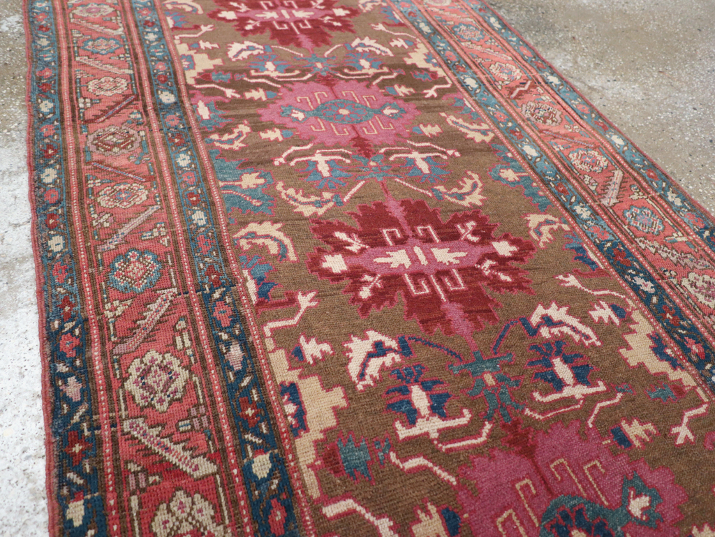 Antique Persian Bakshaish Runner, No.14896 - Galerie Shabab