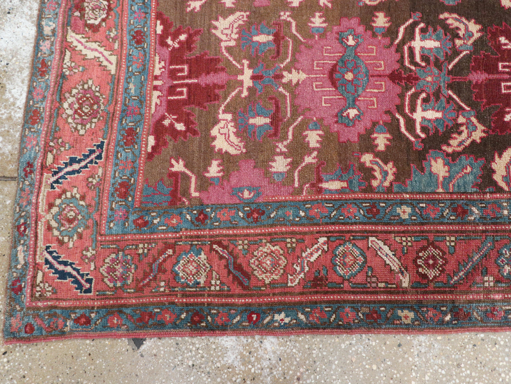 Antique Persian Bakshaish Runner, No.14896 - Galerie Shabab