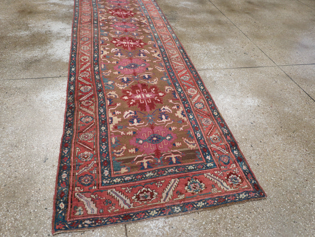Antique Persian Bakshaish Runner, No.14896 - Galerie Shabab