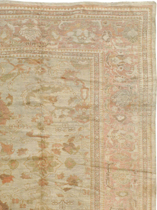 Antique Persian Sultanabad Carpet, No.14931 - Galerie Shabab