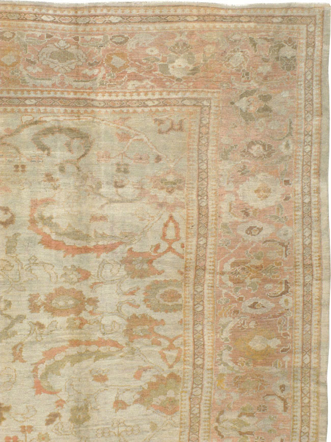 Antique Persian Sultanabad Carpet, No.14931 - Galerie Shabab