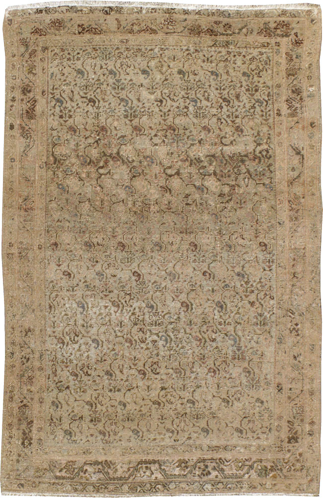 Vintage Persian Malayer Rug, No.14945 - Galerie Shabab