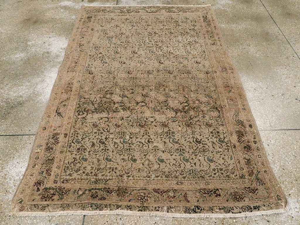 Vintage Persian Malayer Rug, No.14945 - Galerie Shabab