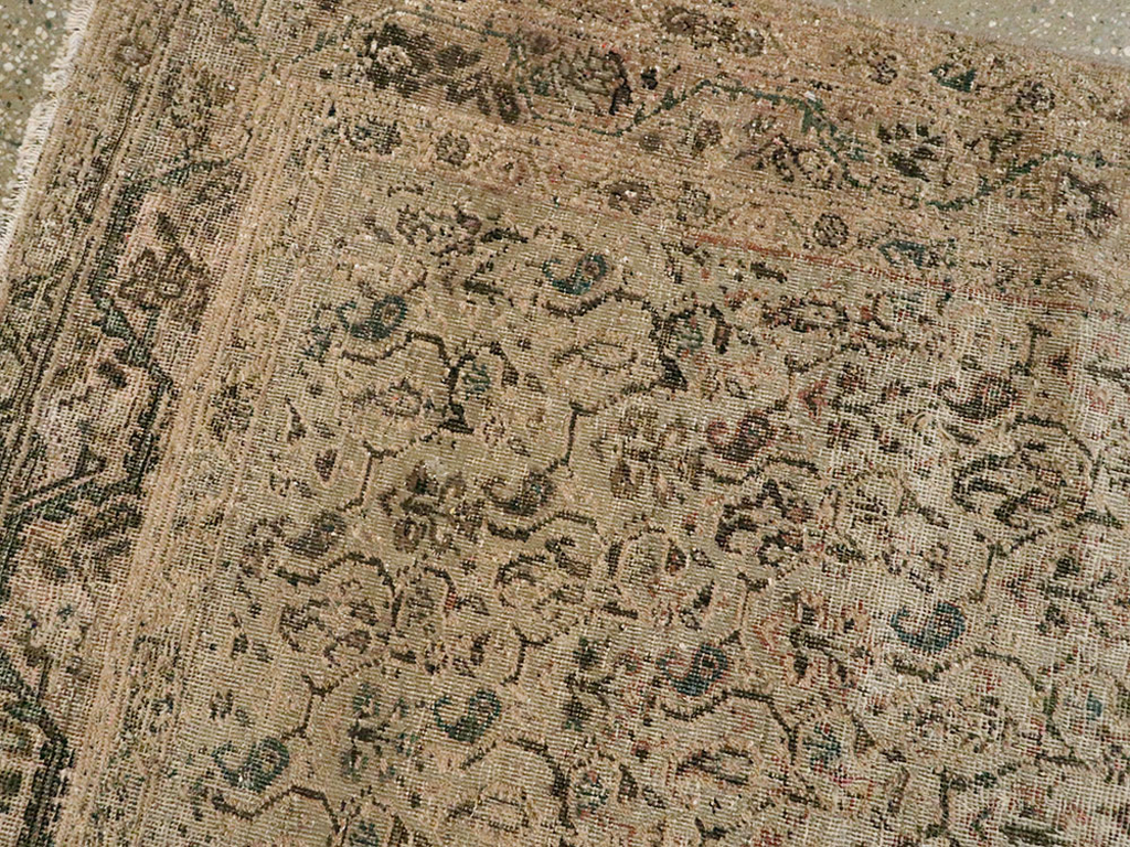 Vintage Persian Malayer Rug, No.14945 - Galerie Shabab