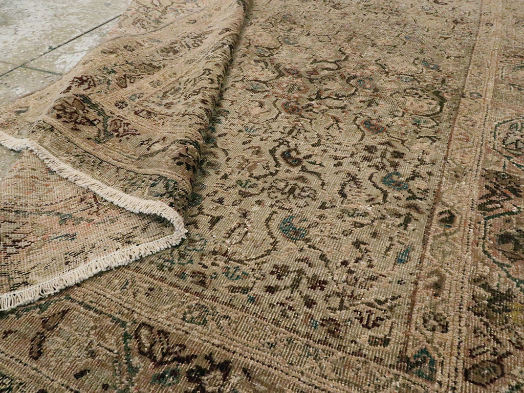 Vintage Persian Malayer Rug, No.14945 - Galerie Shabab