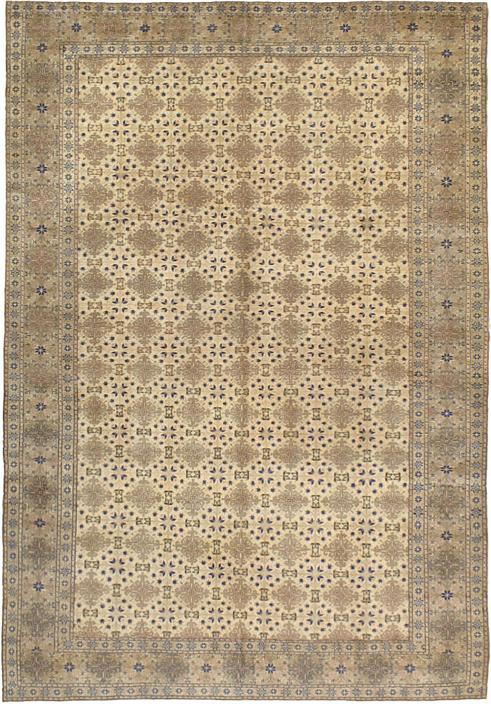 Vintage Turkish Sivas Carpet, No.14959 - Galerie Shabab