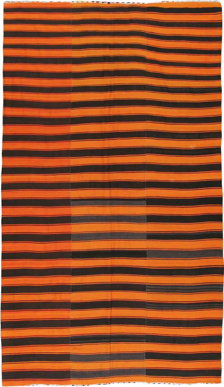 Vintage Turkish Flatweave Kilim, No.14983 - Galerie Shabab