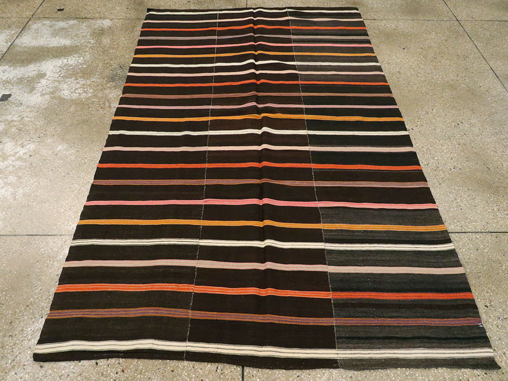 Vintage Turkish Kilim, No.14984 - Galerie Shabab
