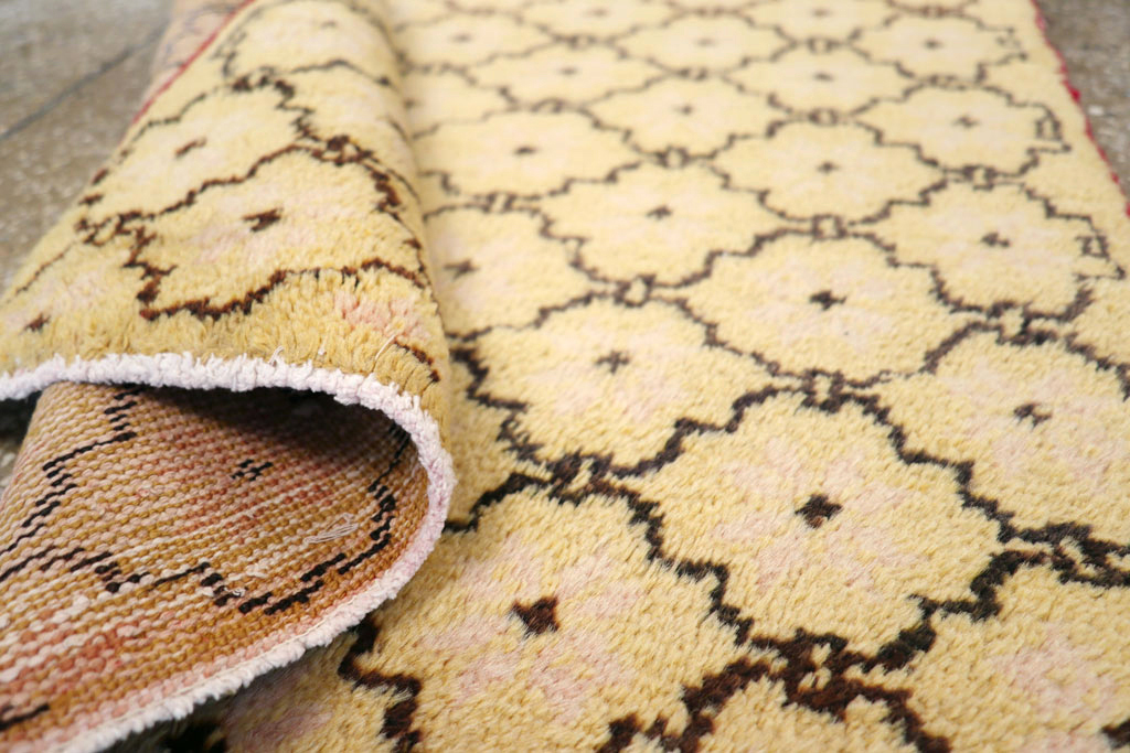 Vintage Turkish Anatolian Throw Rug, No.15028 - Galerie Shabab