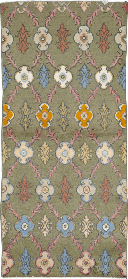 Vintage Turkish Anatolian Throw Rug, No.15036 - Galerie Shabab