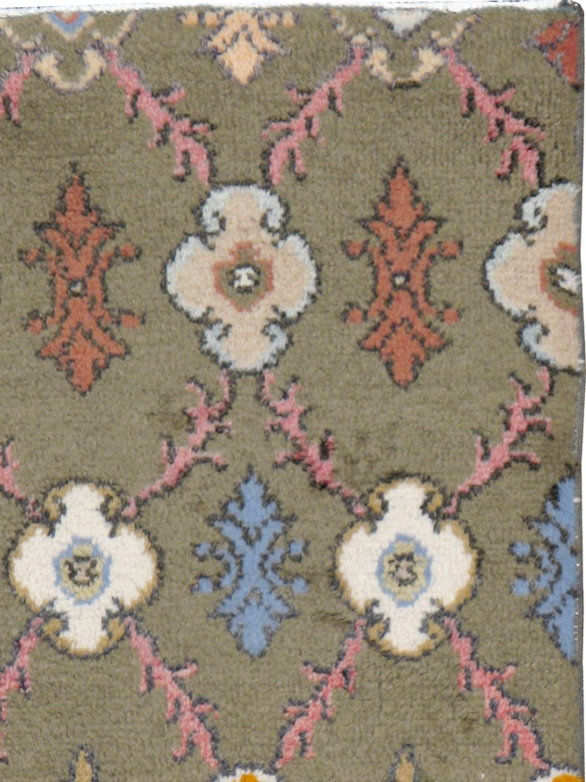 Vintage Turkish Anatolian Throw Rug, No.15036 - Galerie Shabab