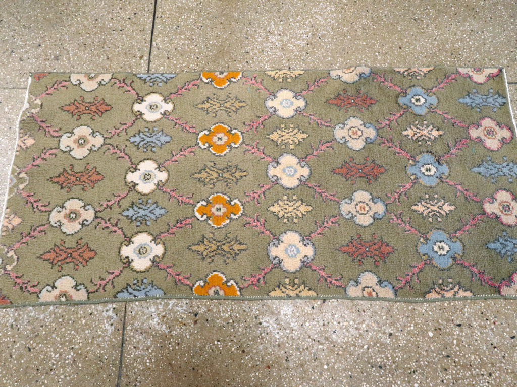 Vintage Turkish Anatolian Throw Rug, No.15036 - Galerie Shabab