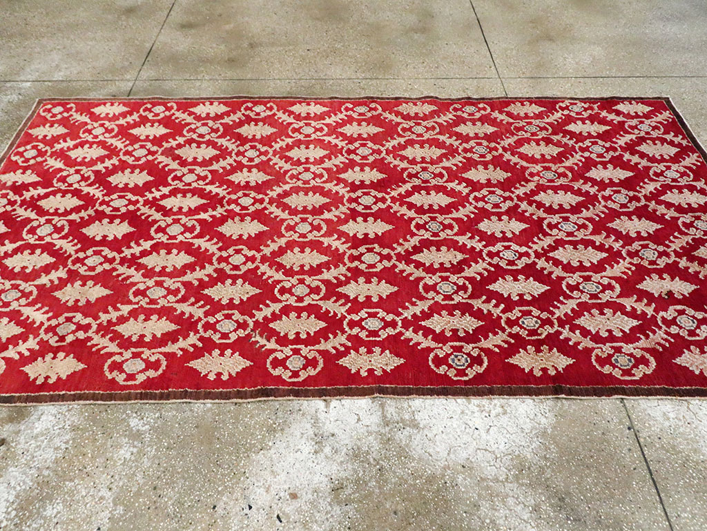 Vintage Turkish Anatolian Accent Rug, No.15041 - Galerie Shabab