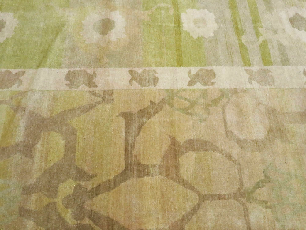 Vintage Persian Tabriz Modernist Carpet, No.15057 - Galerie Shabab