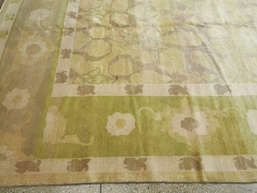 Vintage Persian Tabriz Modernist Carpet, No.15057 - Galerie Shabab