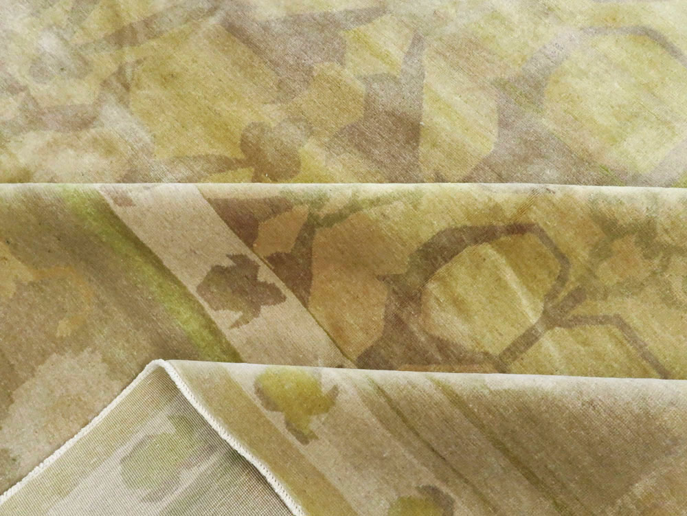 Vintage Persian Tabriz Modernist Carpet, No.15057 - Galerie Shabab