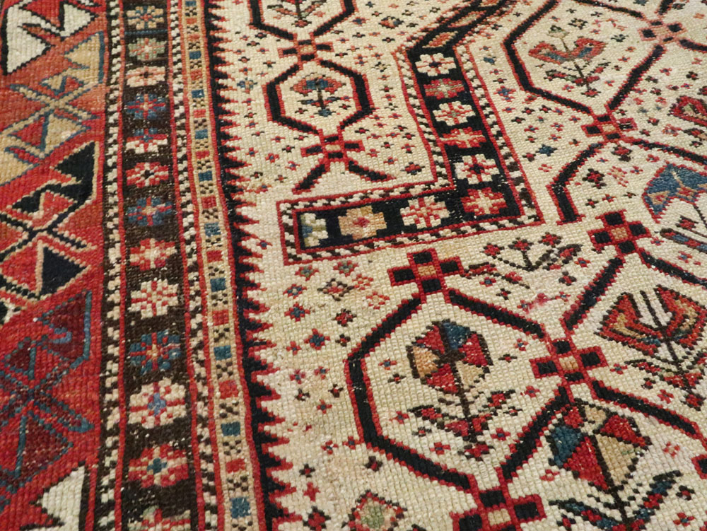 Antique  Caucasian Shirvan Rug, No.15069 - Galerie Shabab