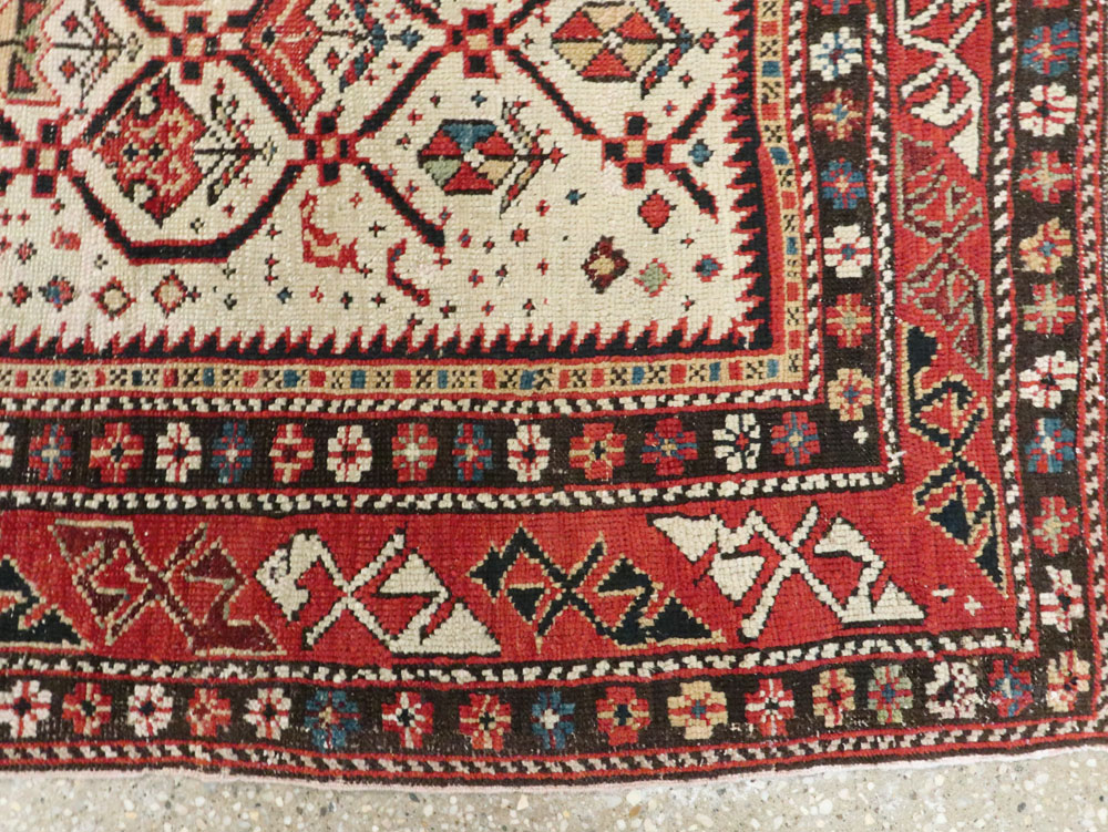 Antique  Caucasian Shirvan Rug, No.15069 - Galerie Shabab
