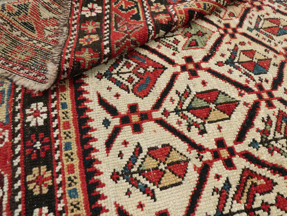 Antique  Caucasian Shirvan Rug, No.15069 - Galerie Shabab