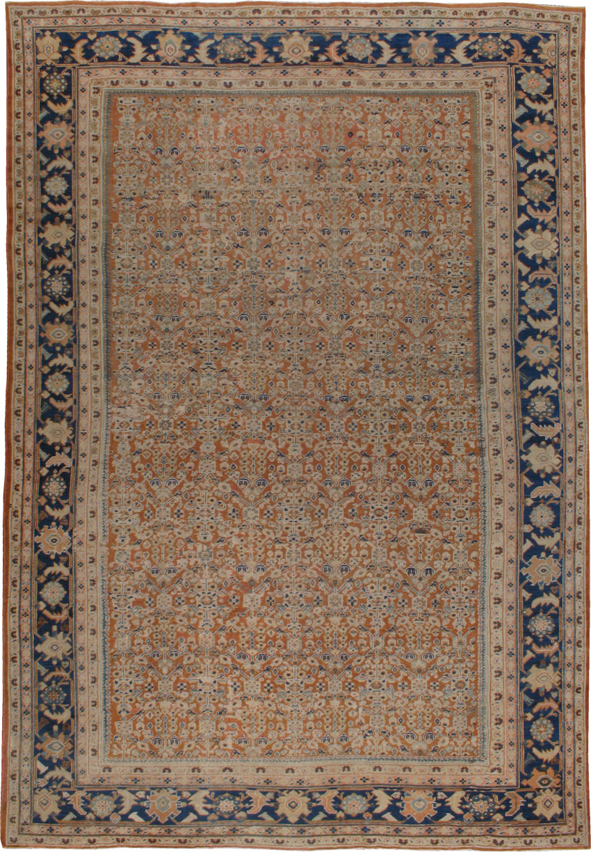 Antique Mahal Carpet, No.15078 - Galerie Shabab