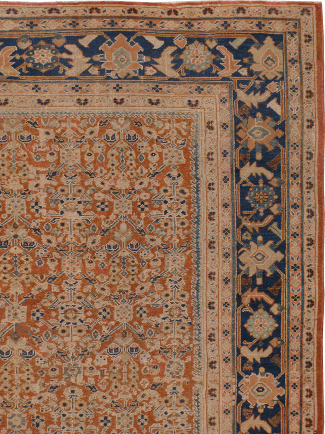 Antique Mahal Carpet, No.15078 - Galerie Shabab