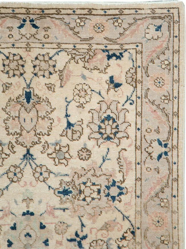 Vintage Persian Tabriz Rug (Pair: 1 of 2), No.15089 - Galerie Shabab