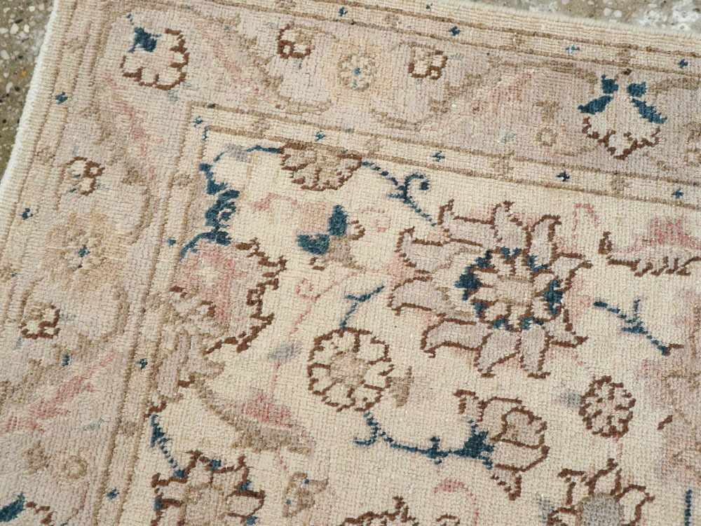 Vintage Persian Tabriz Rug (Pair: 1 of 2), No.15089 - Galerie Shabab