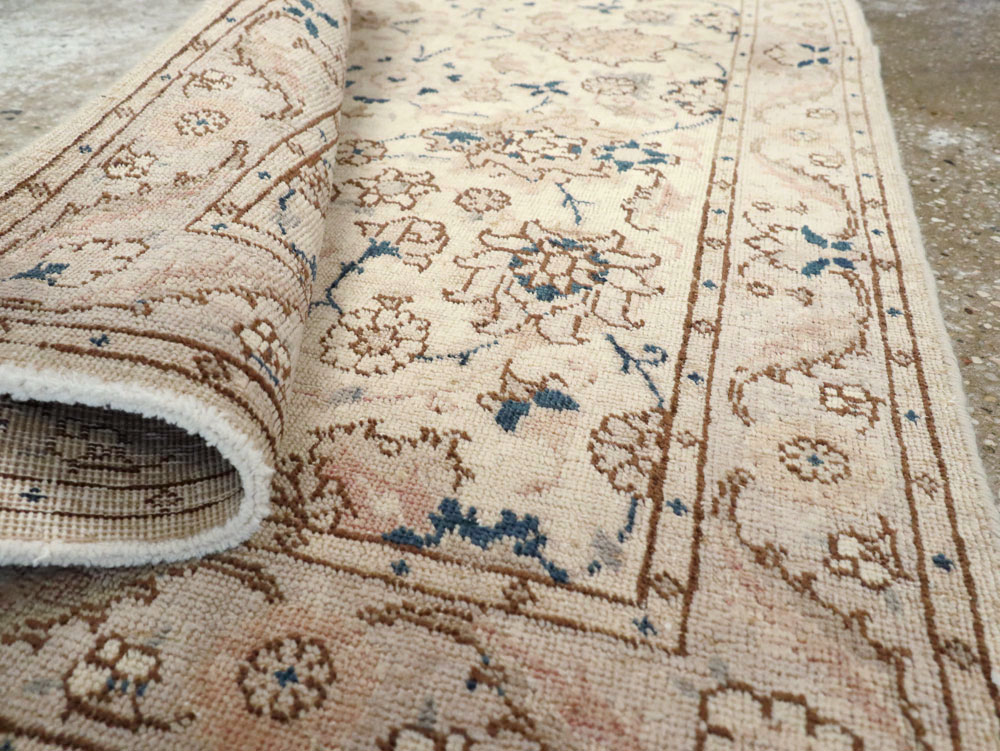 Vintage Persian Tabriz Rug (Pair: 1 of 2), No.15089 - Galerie Shabab