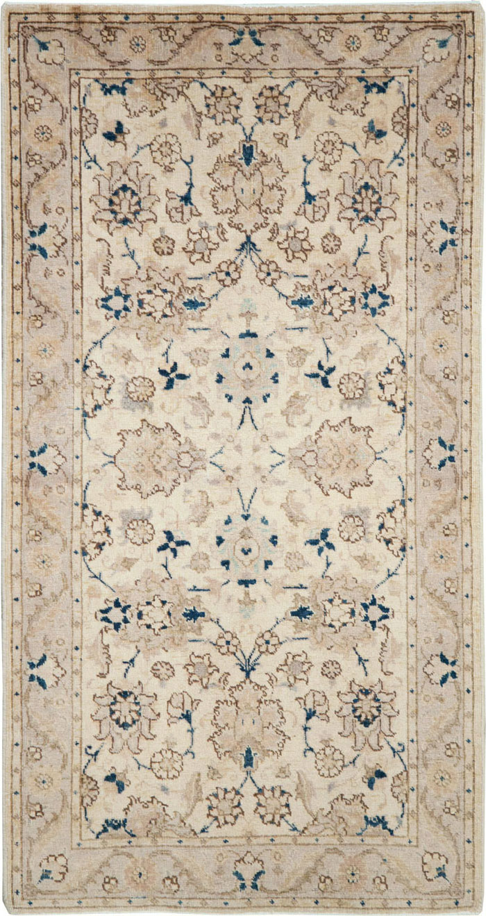 Vintage Persian Tabriz Rug (Pair: 2 of 2), No.15090 - Galerie Shabab