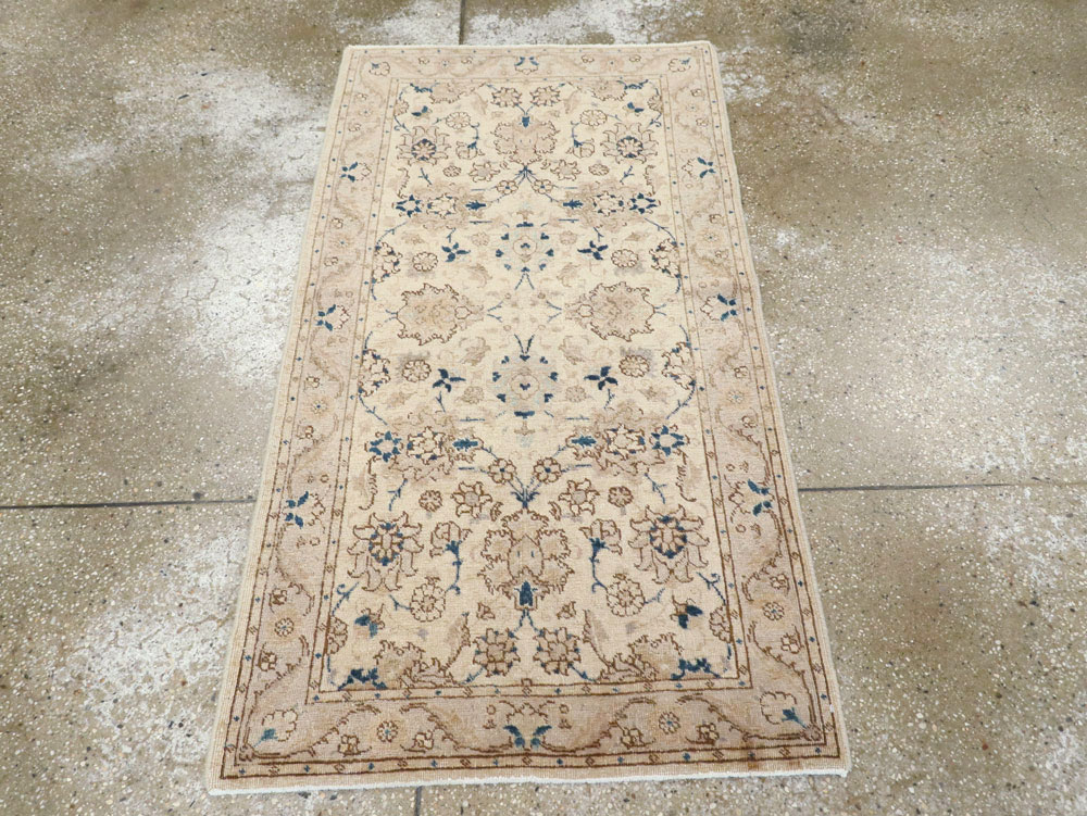 Vintage Persian Tabriz Rug (Pair: 2 of 2), No.15090 - Galerie Shabab