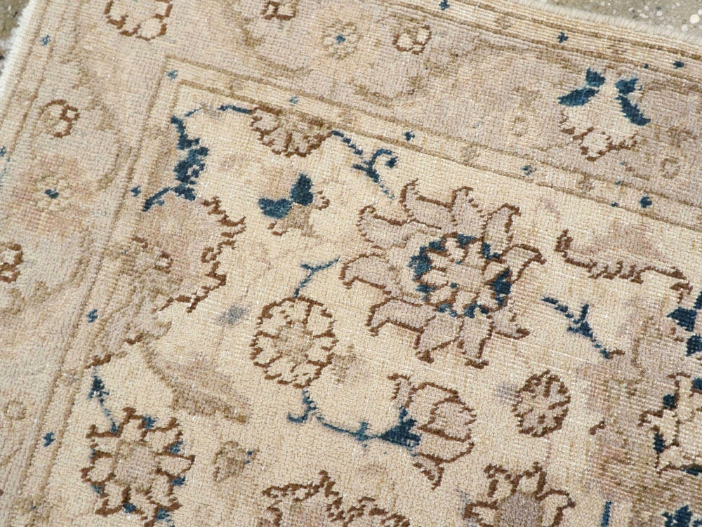 Vintage Persian Tabriz Rug (Pair: 2 of 2), No.15090 - Galerie Shabab