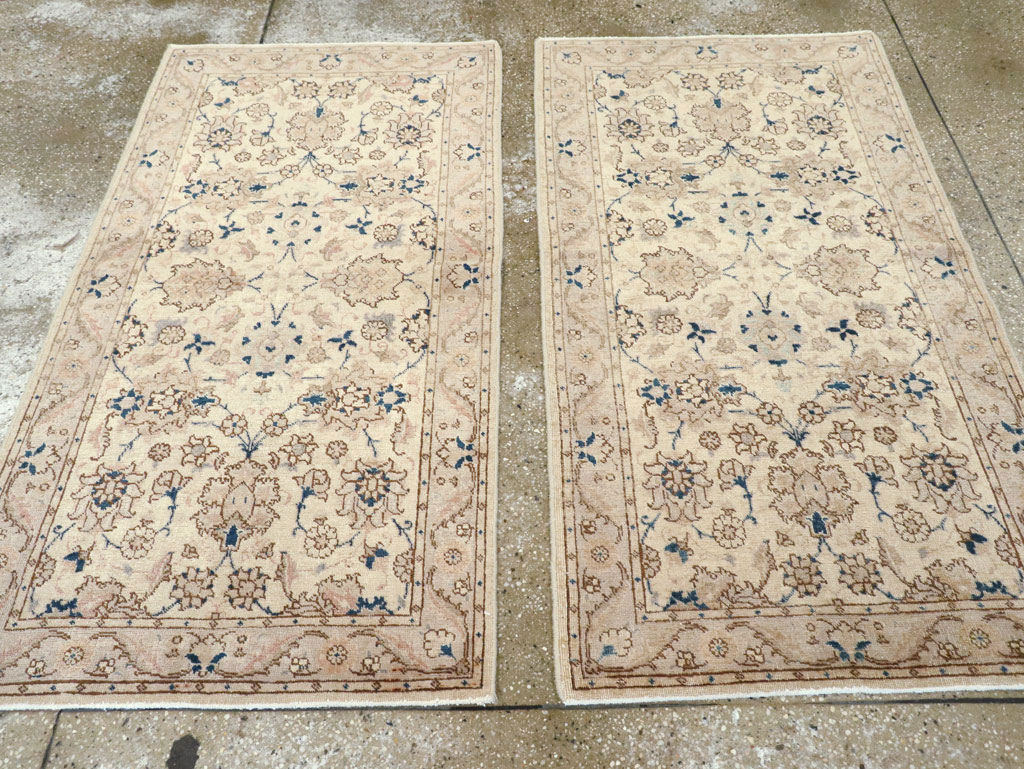 Vintage Persian Tabriz Rug (Pair: 2 of 2), No.15090 - Galerie Shabab