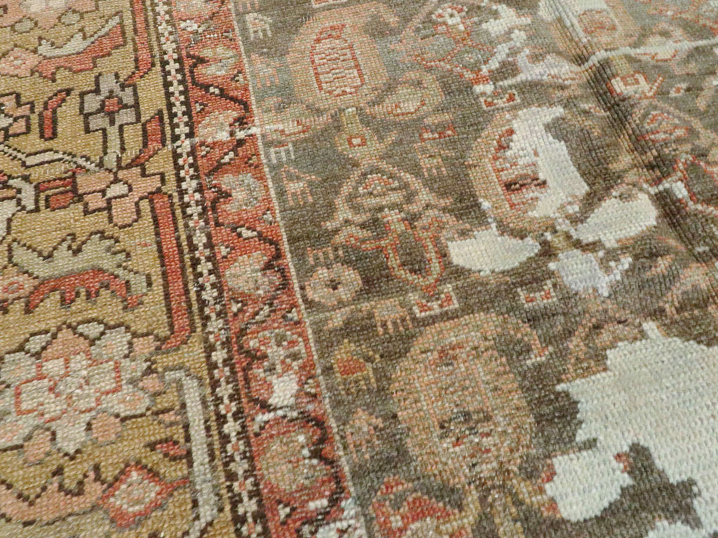 Antique Persian Distressed Kurdish Rug, No.15107 - Galerie Shabab