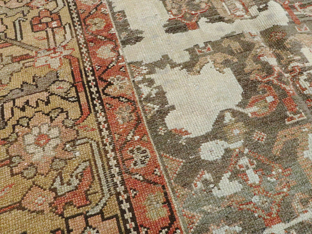 Antique Persian Distressed Kurdish Rug, No.15107 - Galerie Shabab