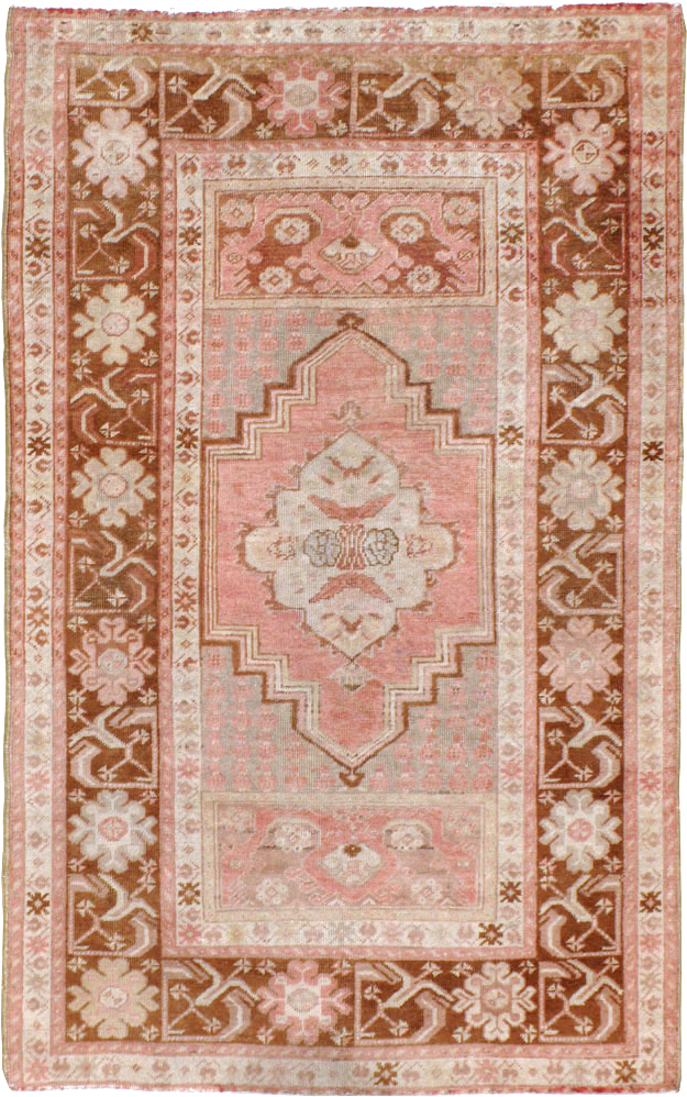 Vintage Turkish Oushak Rug, No.15116 - Galerie Shabab