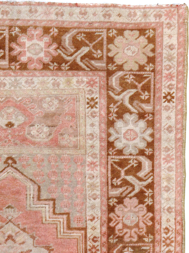 Vintage Turkish Oushak Rug, No.15116 - Galerie Shabab