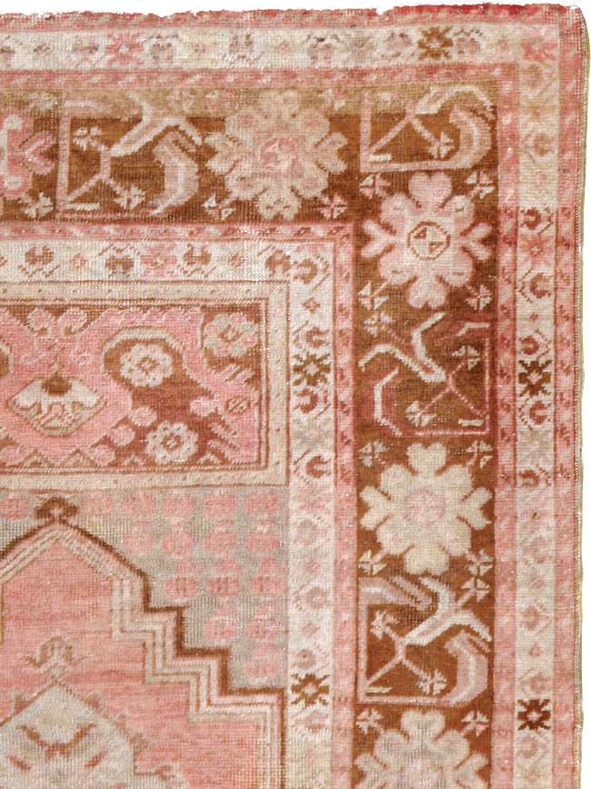 Vintage Turkish Oushak Rug, No.15116 - Galerie Shabab