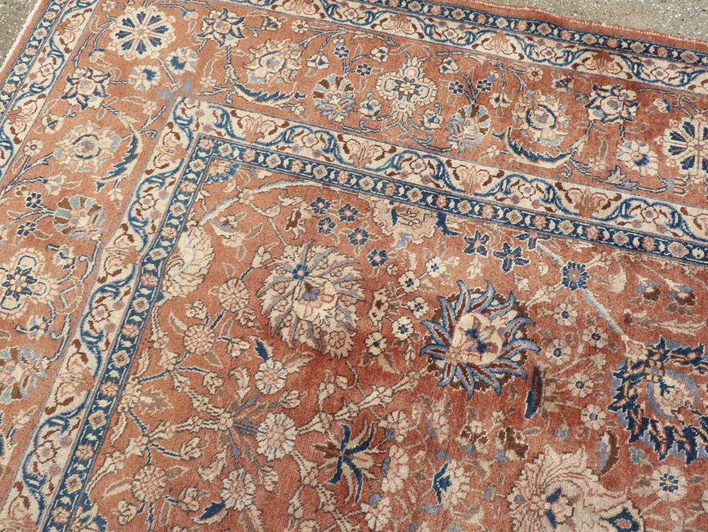Vintage Persian Tabriz Carpet, No.15157 - Galerie Shabab