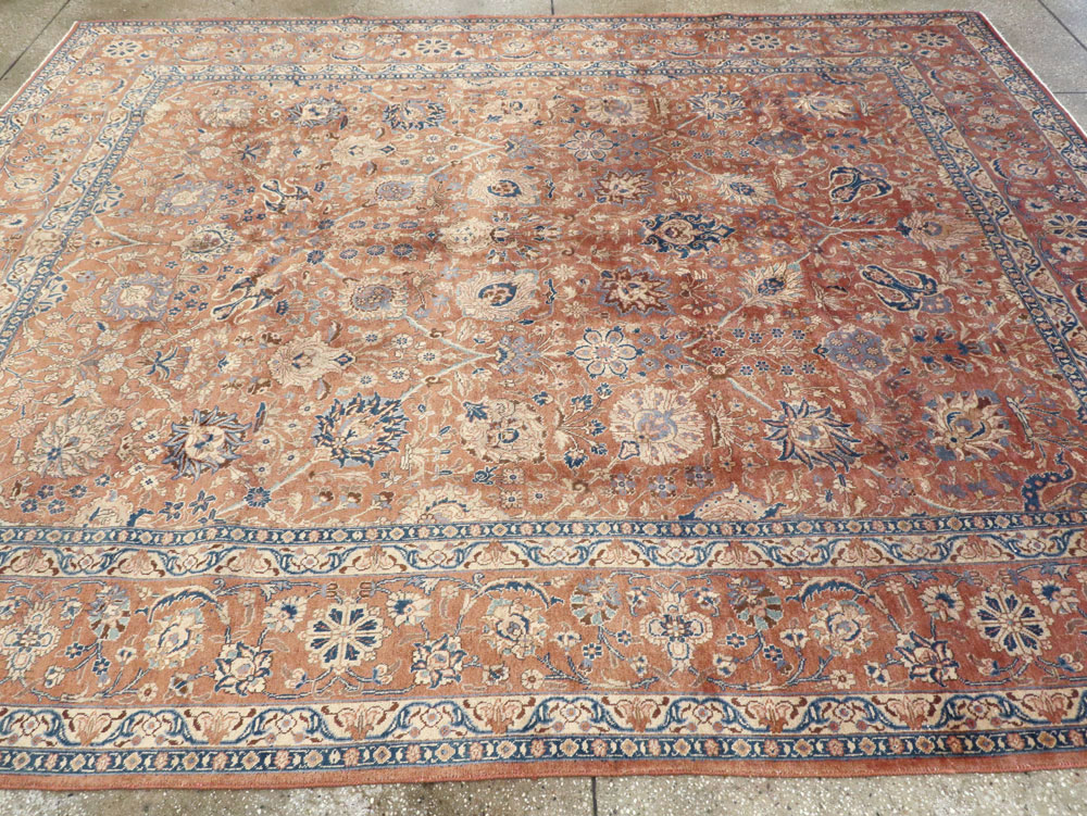 Vintage Persian Tabriz Carpet, No.15157 - Galerie Shabab