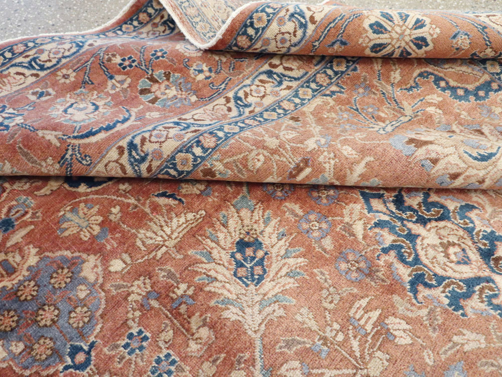 Vintage Persian Tabriz Carpet, No.15157 - Galerie Shabab