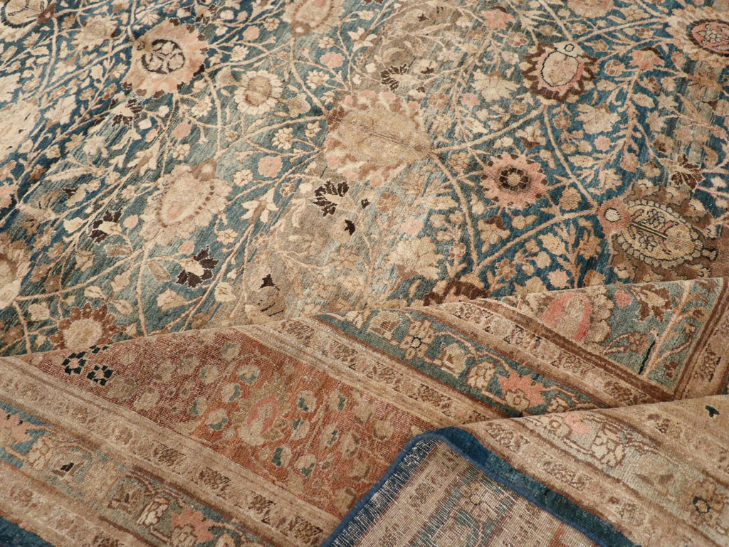 Antique Persian Tabriz Carpet, No.15163 - Galerie Shabab