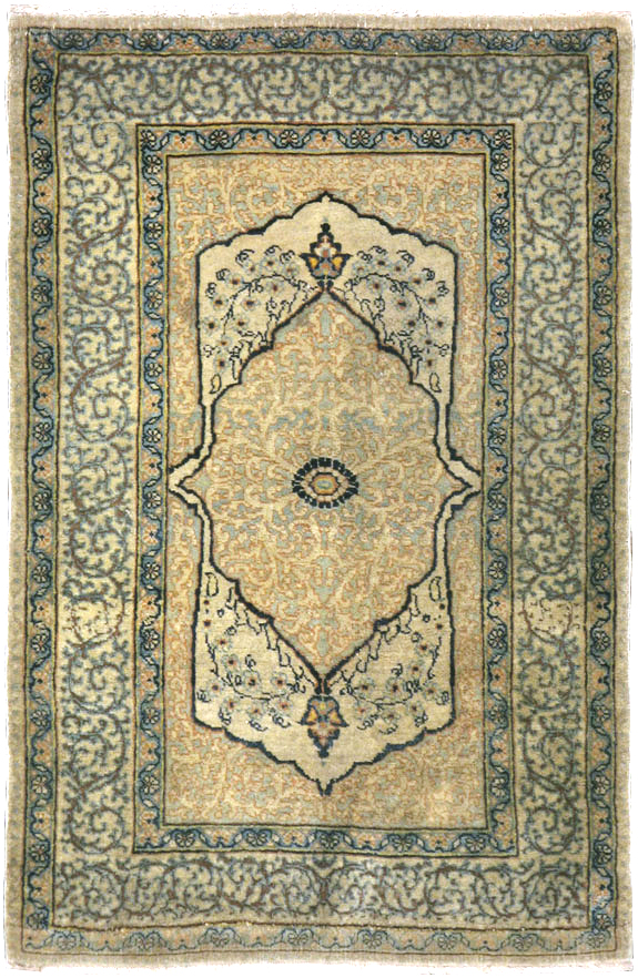 Antique Persian Tabriz Hagi Jalili Rug, No.15166 - Galerie Shabab