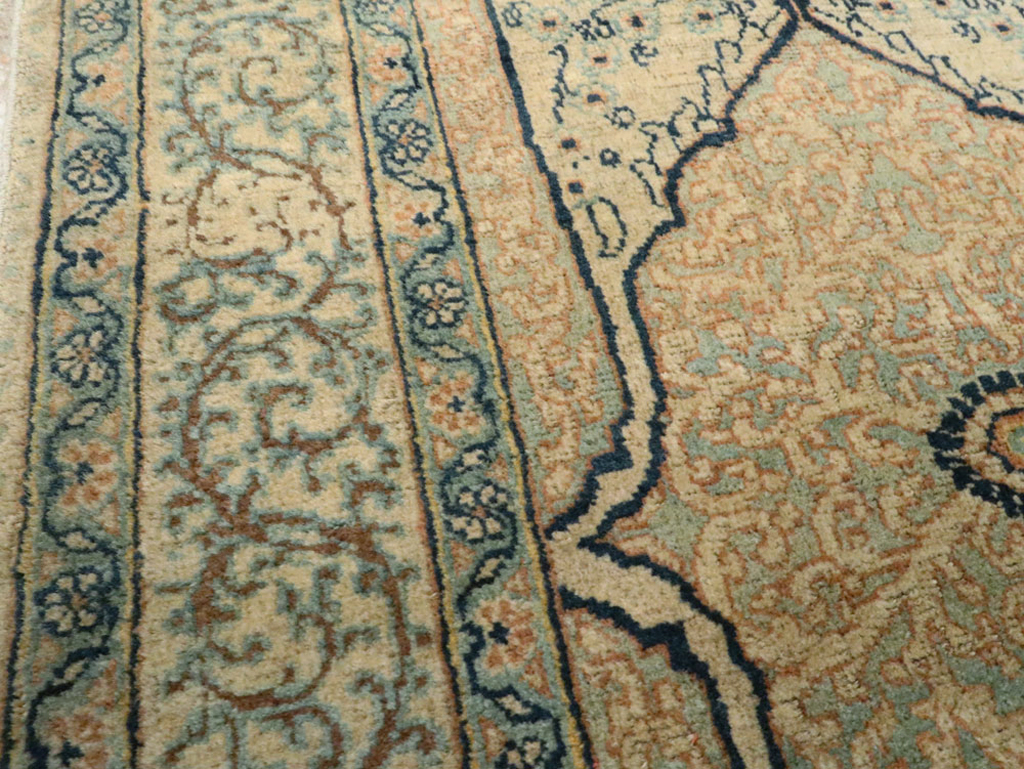 Antique Persian Tabriz Hagi Jalili Rug, No.15166 - Galerie Shabab